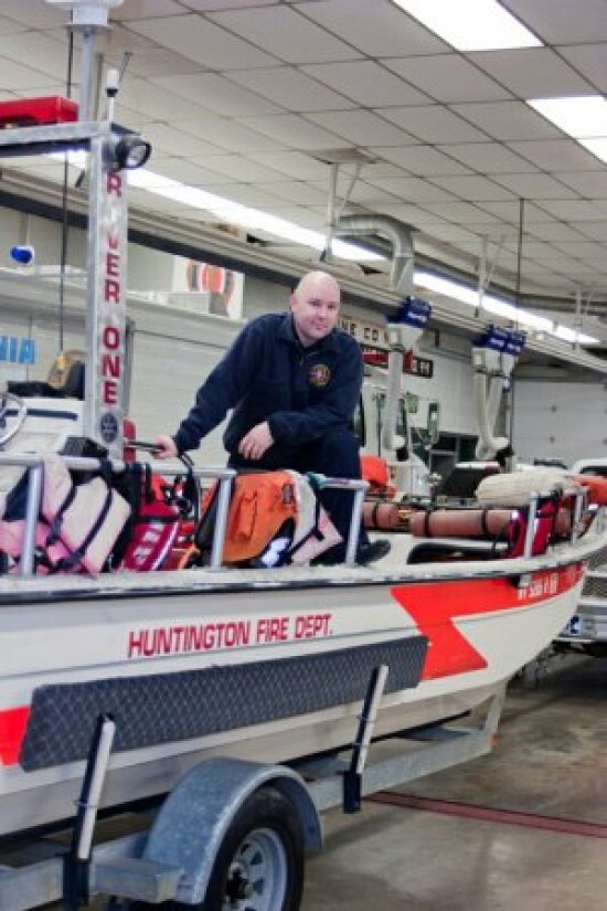 Council Considering Resolution for Firefighting Vessel FEMA Grant Application Huntington Fire Department current rescue boat